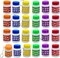 4E's Novelty Paw Print Bubble Bottles - Pack of 24 - Mini Bubbles 1 FL oz, Paw Dog Patrol Party Favors, Bubble Wand Blowing Toys for Kids Boys & Girls